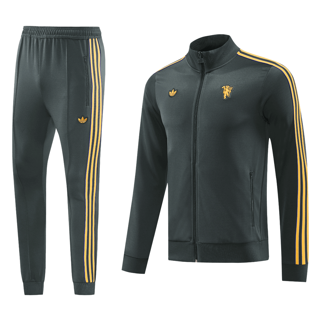 Manchester United Trainingsjacke 2025/26 Schwarz