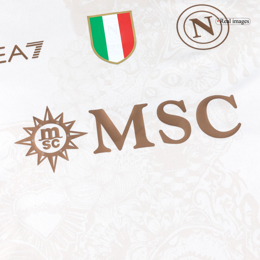 Napoli Kinder Auswärtstrikot 2-teilig Set 2025/26