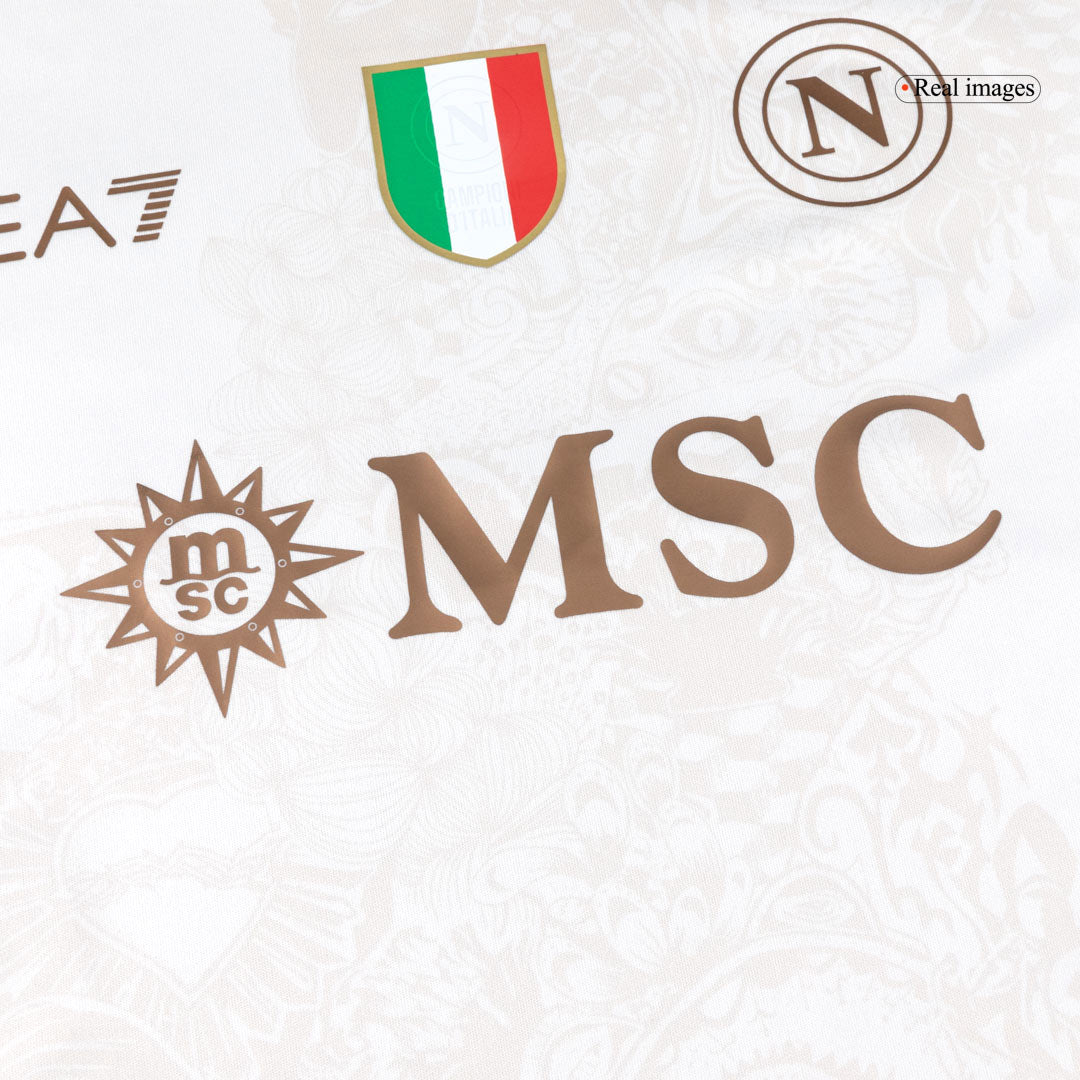 Napoli Kinder Auswärtstrikot 2-teilig Set 2025/26