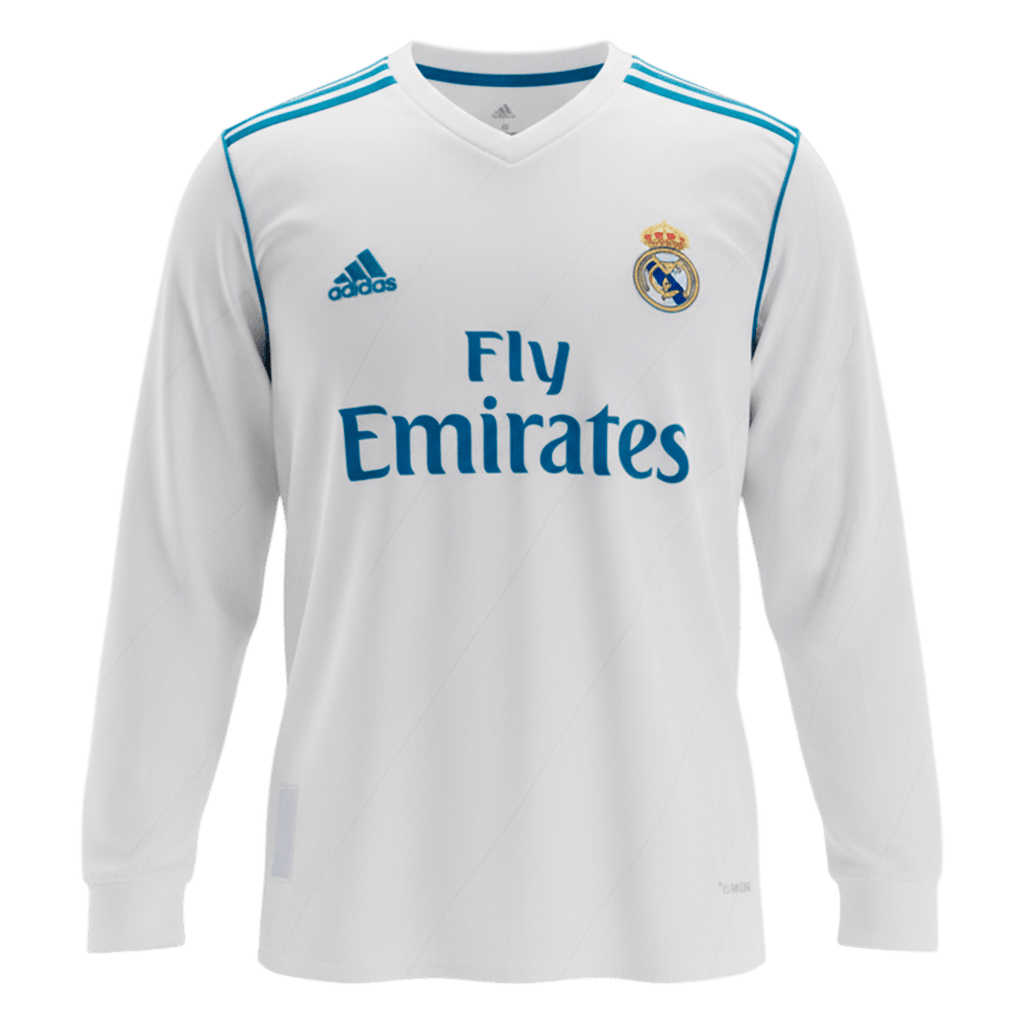 Real Madrid Retro Heimtrikot Langarm 2017/18