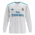 Real Madrid Retro Heimtrikot Langarm 2017/18