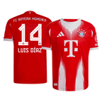 Bayern München Heimtrikot 2025/26 Spieler-Version LUIS DÍAZ #14