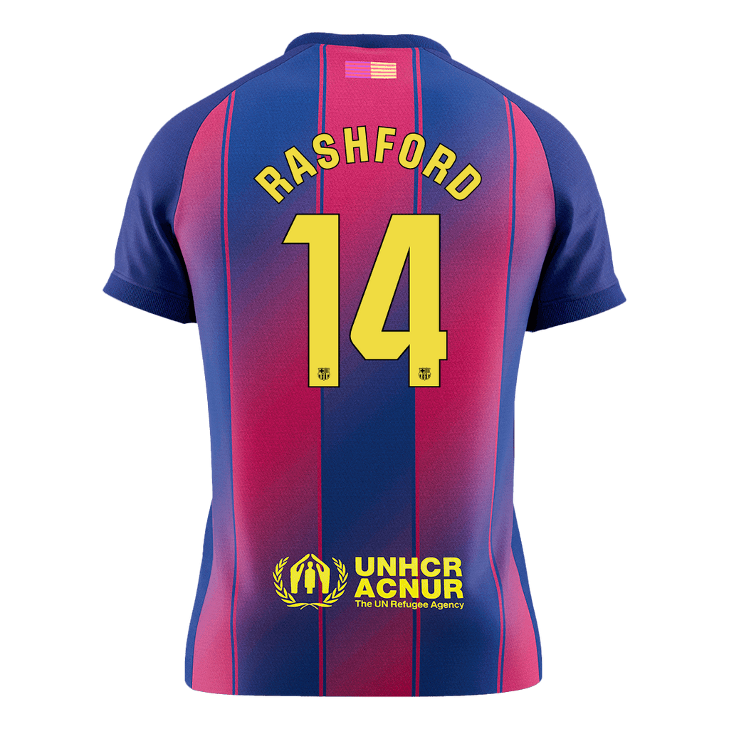 Barcelona Heimtrikot 2025/26 Fan-Version RASHFORD #14