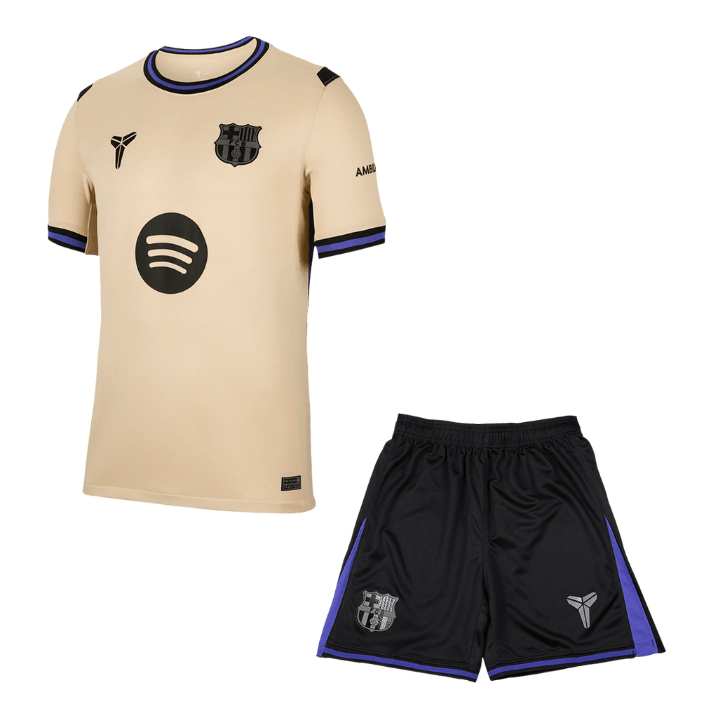 Barcelona Herren Auswärtstrikot Fan Version 2-teilig 2025/26