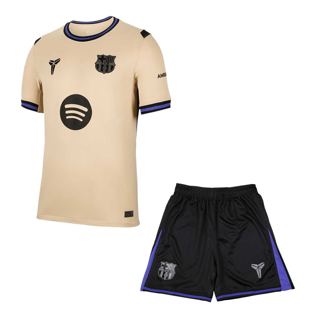 Barcelona Herren Auswärtstrikot Fan Version 2-teilig 2025/26