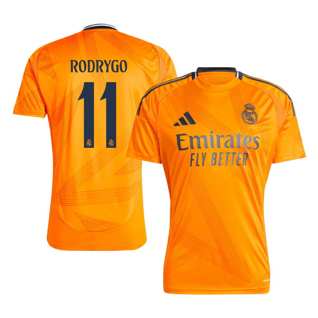 Real Madrid Auswärtstrikot 2024/25 Fan-Version RODRYGO #11