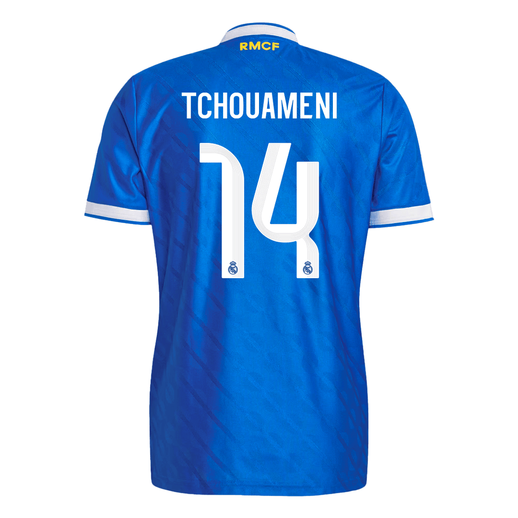 Real Madrid Ausweichtrikot 2025/26 Spieler-Version TCHOUAMENI #14
