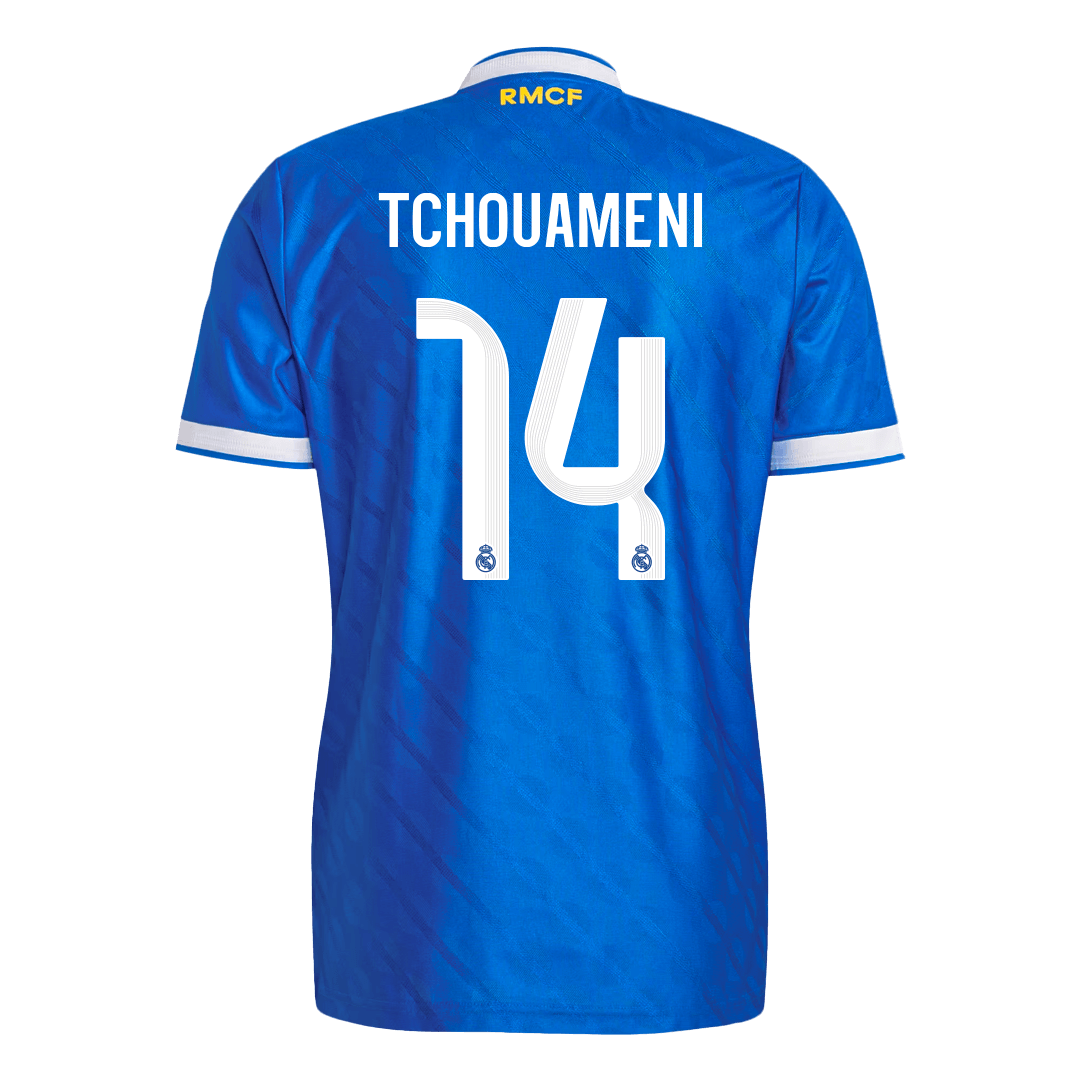 Real Madrid Ausweichtrikot 2025/26 Spieler-Version TCHOUAMENI #14