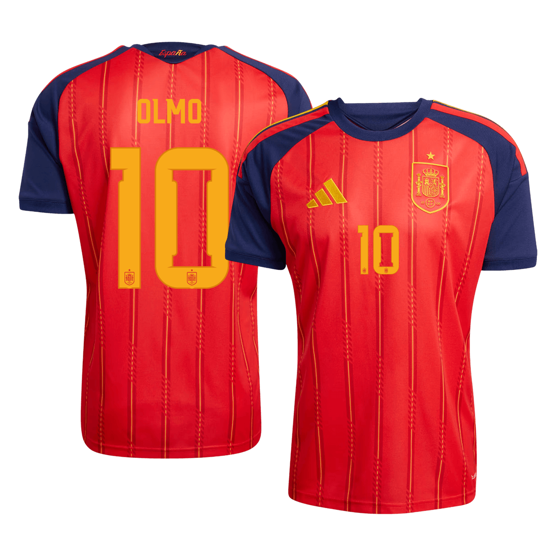 Spain Heimtrikot 2026 Fan-Version OLMO #10