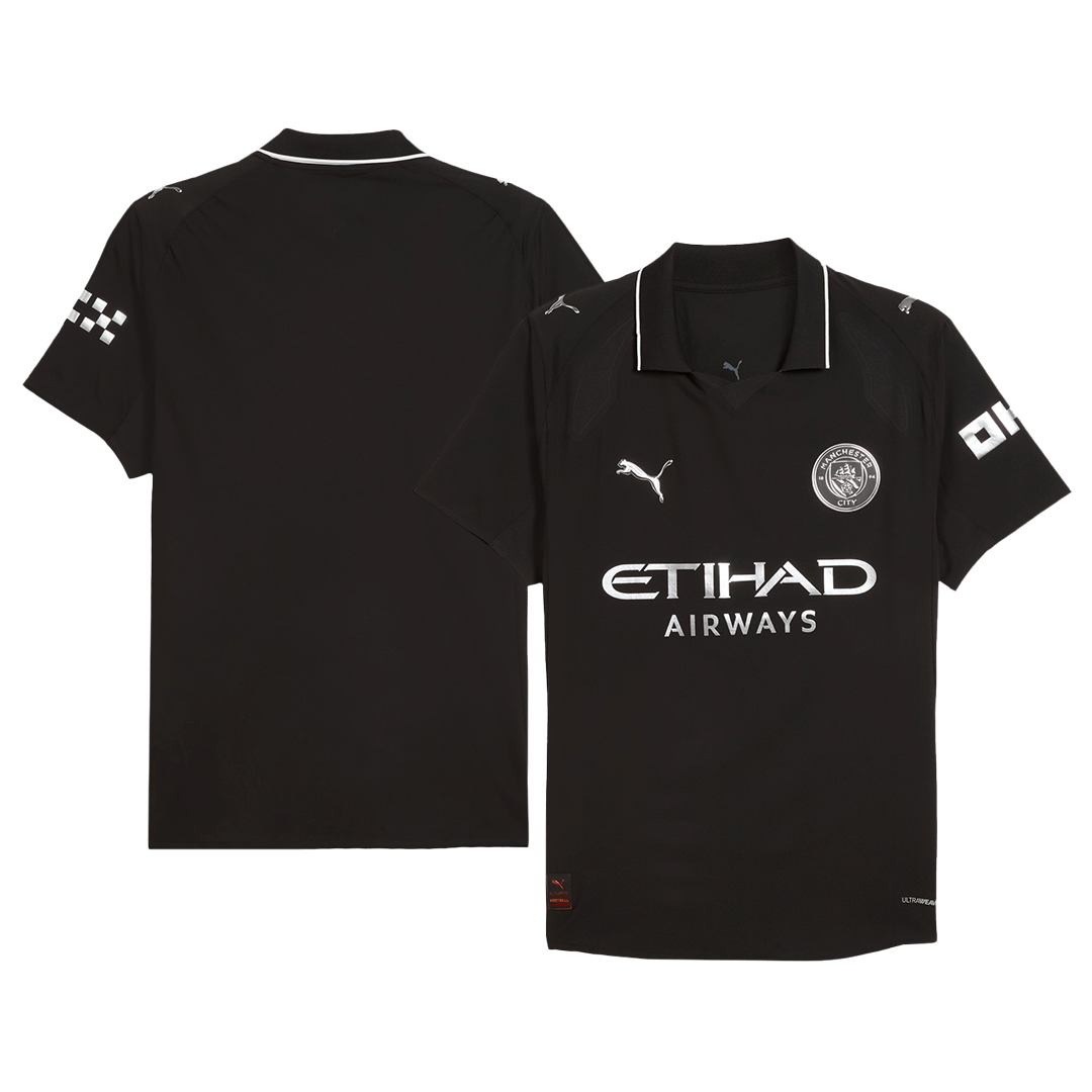 Manchester City Auswärtstrikot 2025/26 Spieler-Version