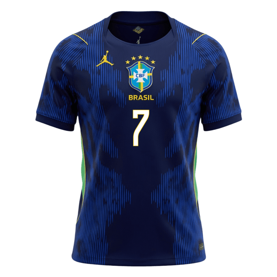 Brazil Auswärtstrikot 2026 Fan-Version VINI JR. #7