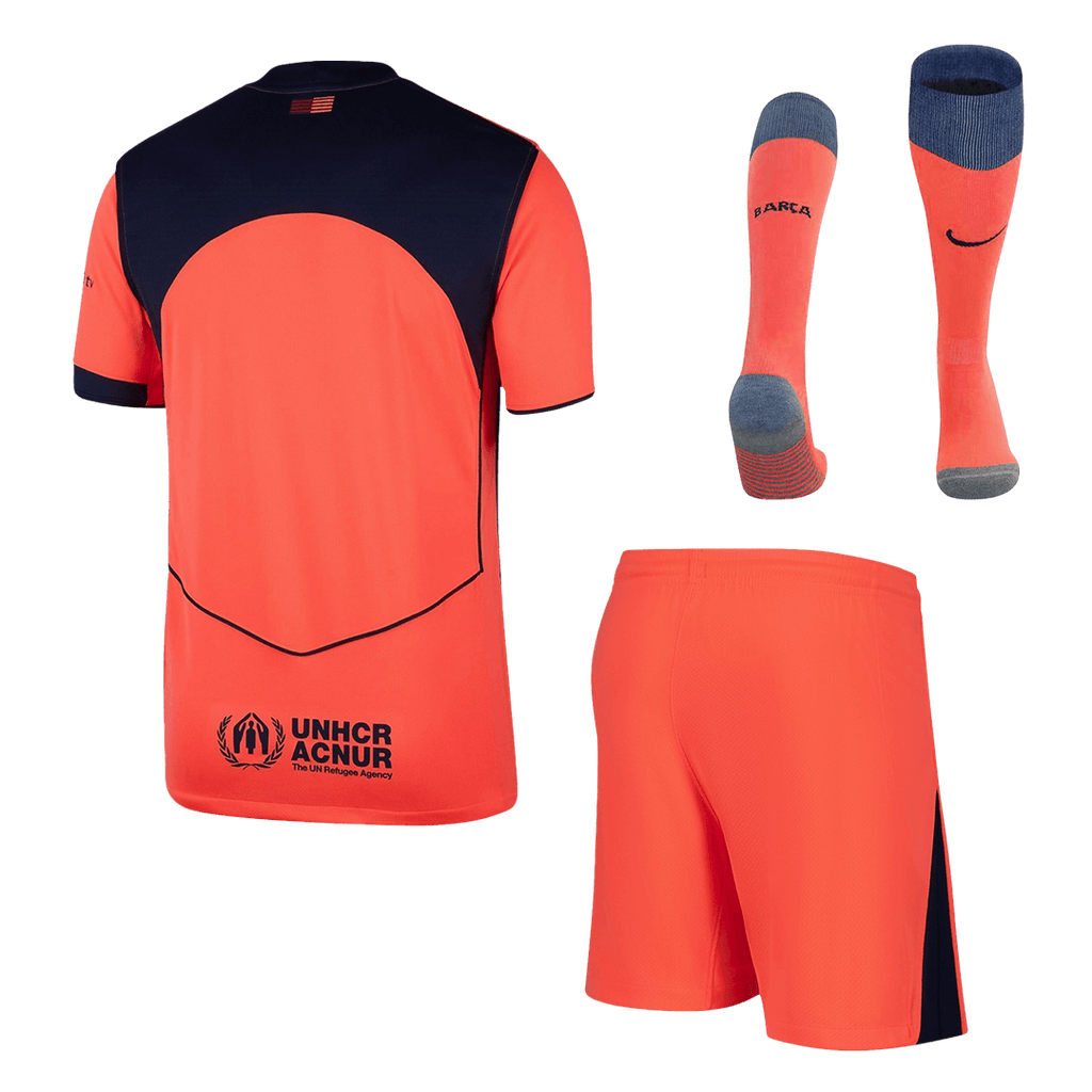 Barcelona Herren Ausweichtrikot Fan Version 3-teilig 2025/26
