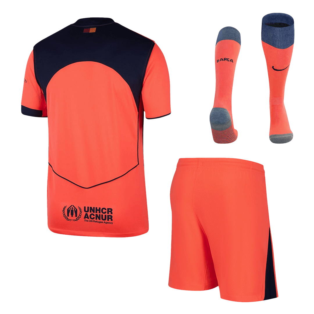 Barcelona Herren Ausweichtrikot Fan Version 3-teilig 2025/26