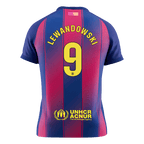 Barcelona Heimtrikot 2025/26 Fan-Version LEWANDOWSKI #9