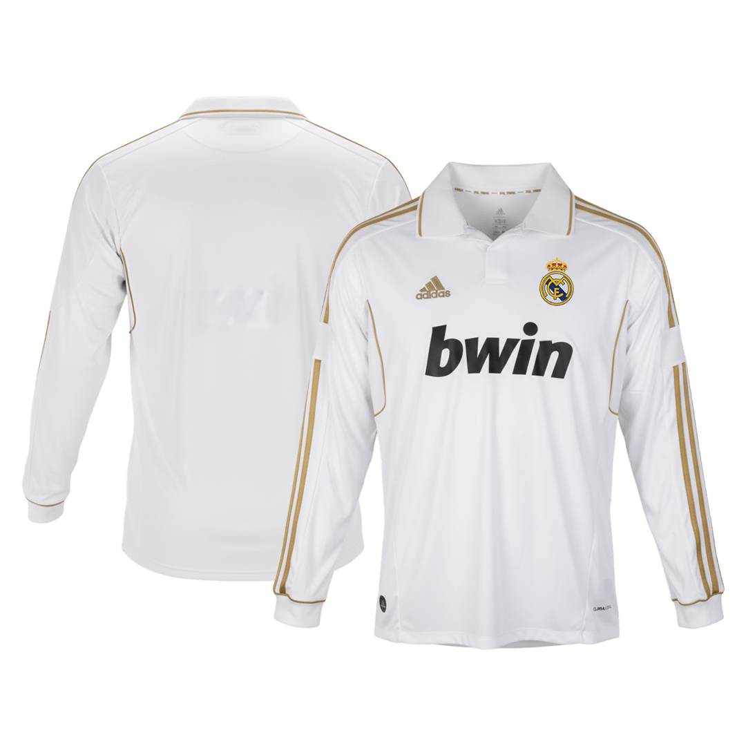 Real Madrid Retro Heimtrikot Langarm 2011/12