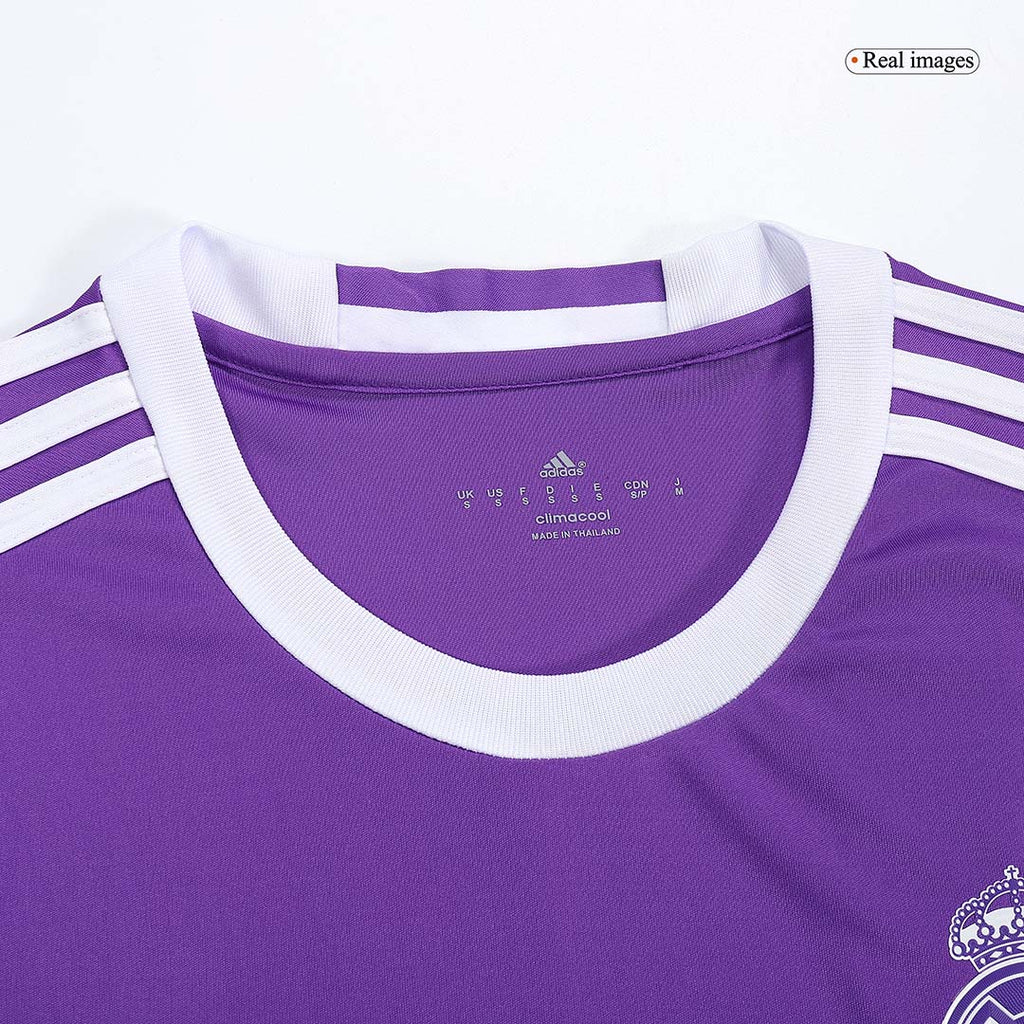 Real Madrid Retro Auswärtstrikot Langarm 2016/17 RONALDO #7