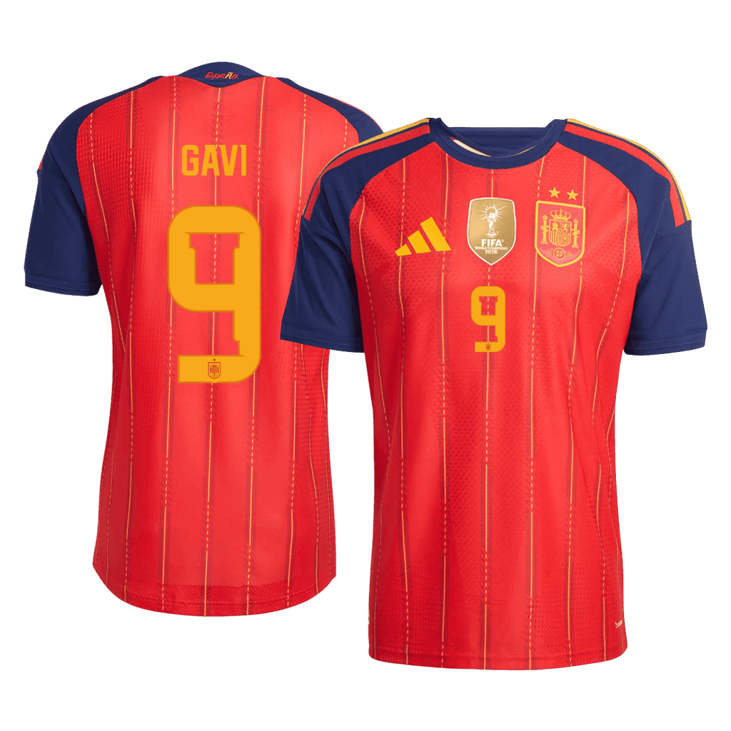 Spain Heimtrikot 2026 Spieler-Version GAVI #9