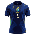 Brazil Auswärtstrikot 2026 Fan-Version MARQUINHOS #4