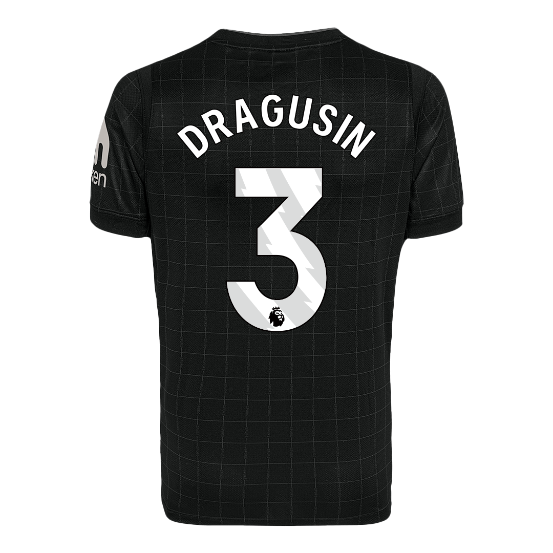 Tottenham Hotspur Auswärtstrikot 2025/26 Fan-Version DRAGUSIN #3