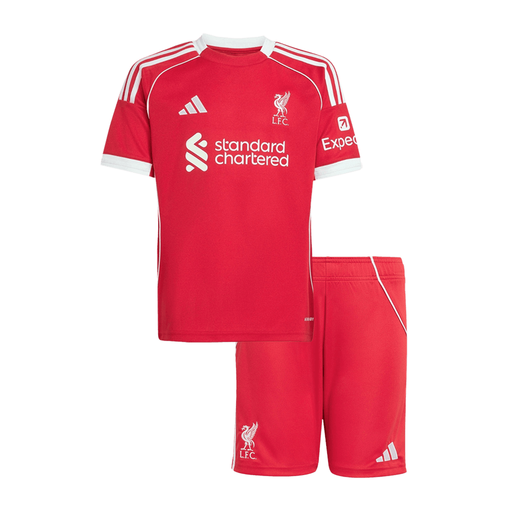 Liverpool Kinder Heimtrikot 2-teilig Set 2025/26