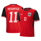 Österreich Heimtrikot 2026 Fan-Version GREGORITSCH #11