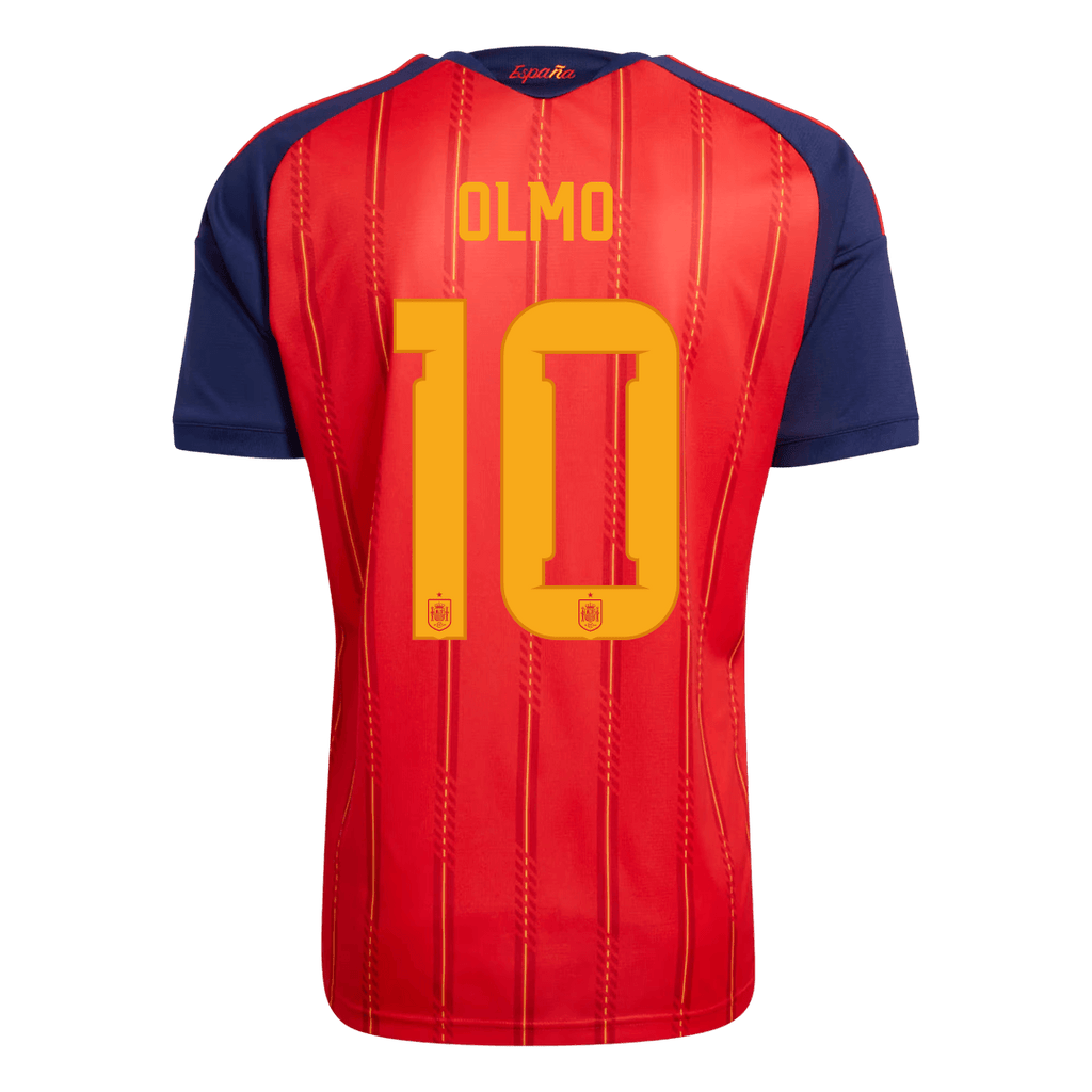 Spain Heimtrikot 2026 Fan-Version OLMO #10