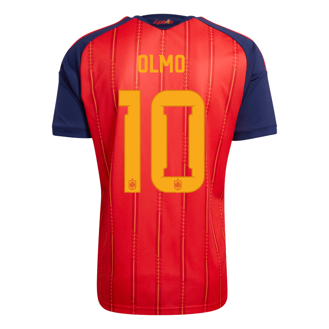 Spain Heimtrikot 2026 Fan-Version OLMO #10