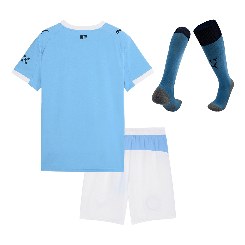 Manchester City Kinder Heimtrikot 3-teilig Set 2025/26