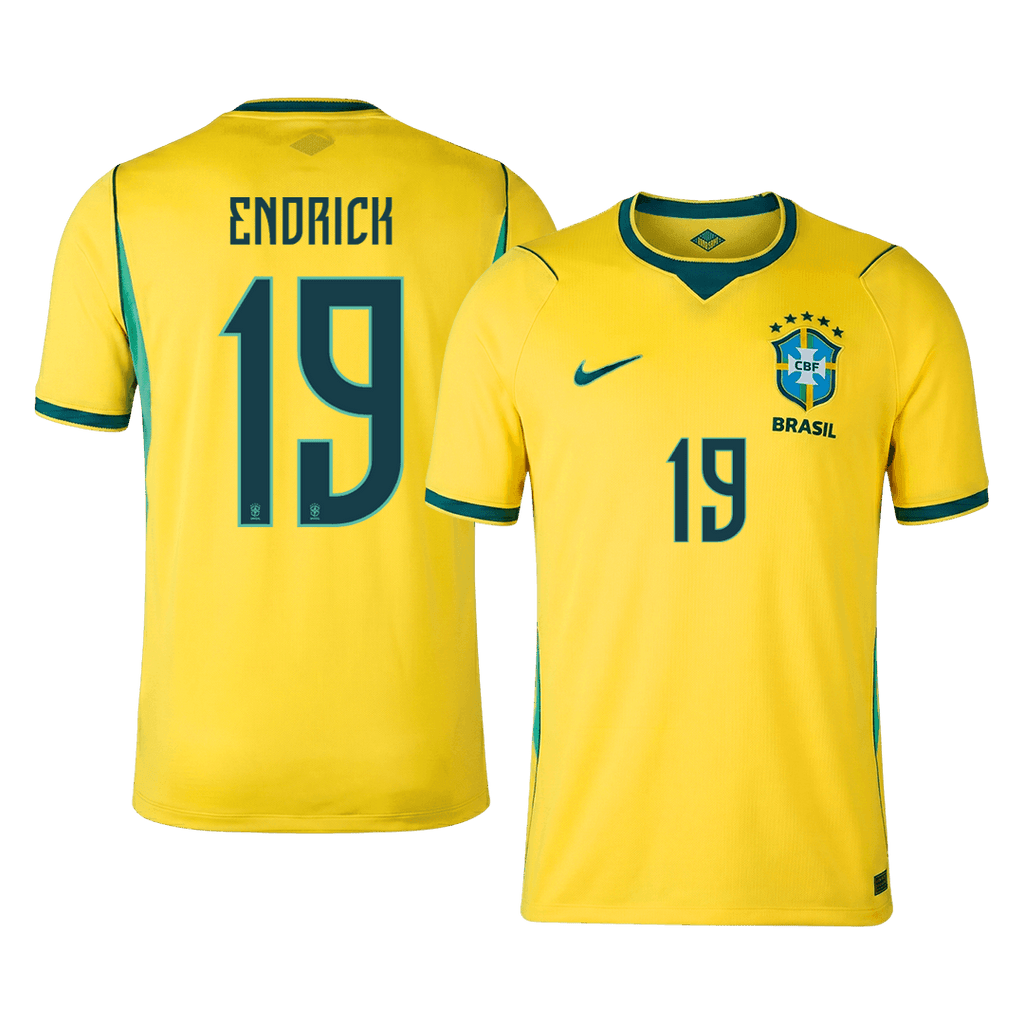 Brazil Heimtrikot 2026 Fan-Version ENDRICK #19