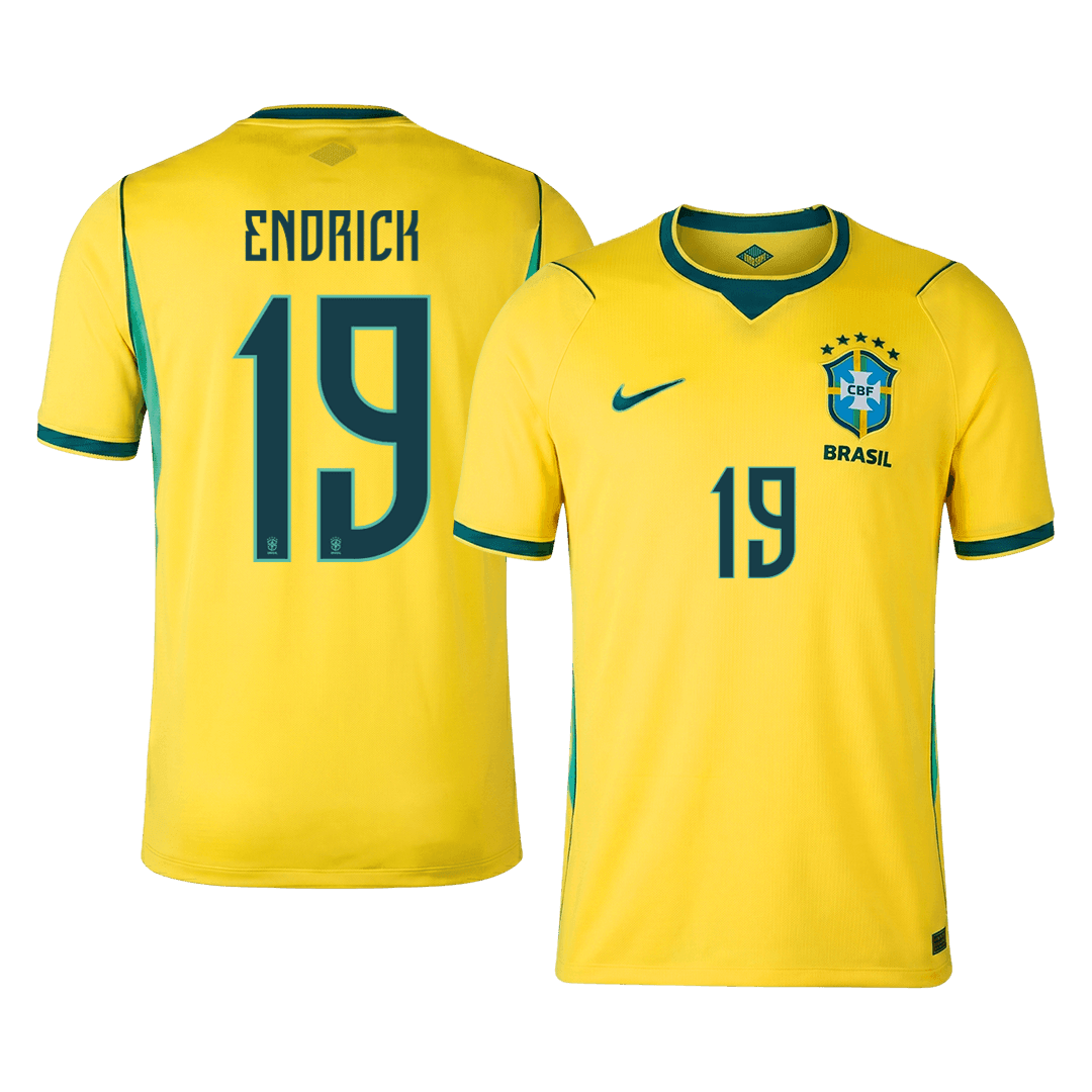 Brazil Heimtrikot 2026 Fan-Version ENDRICK #19