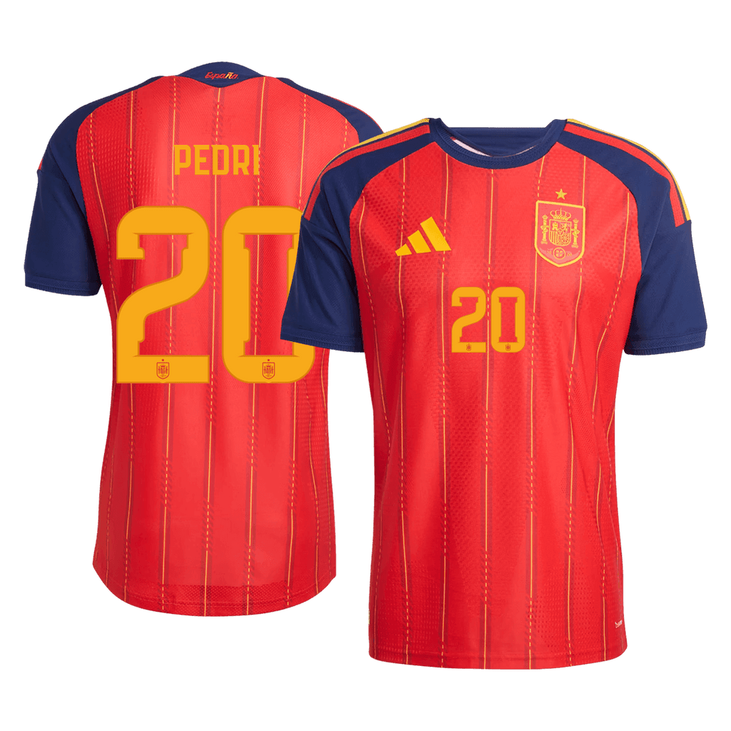 Spain Heimtrikot 2026 Spieler-Version PEDRI #20