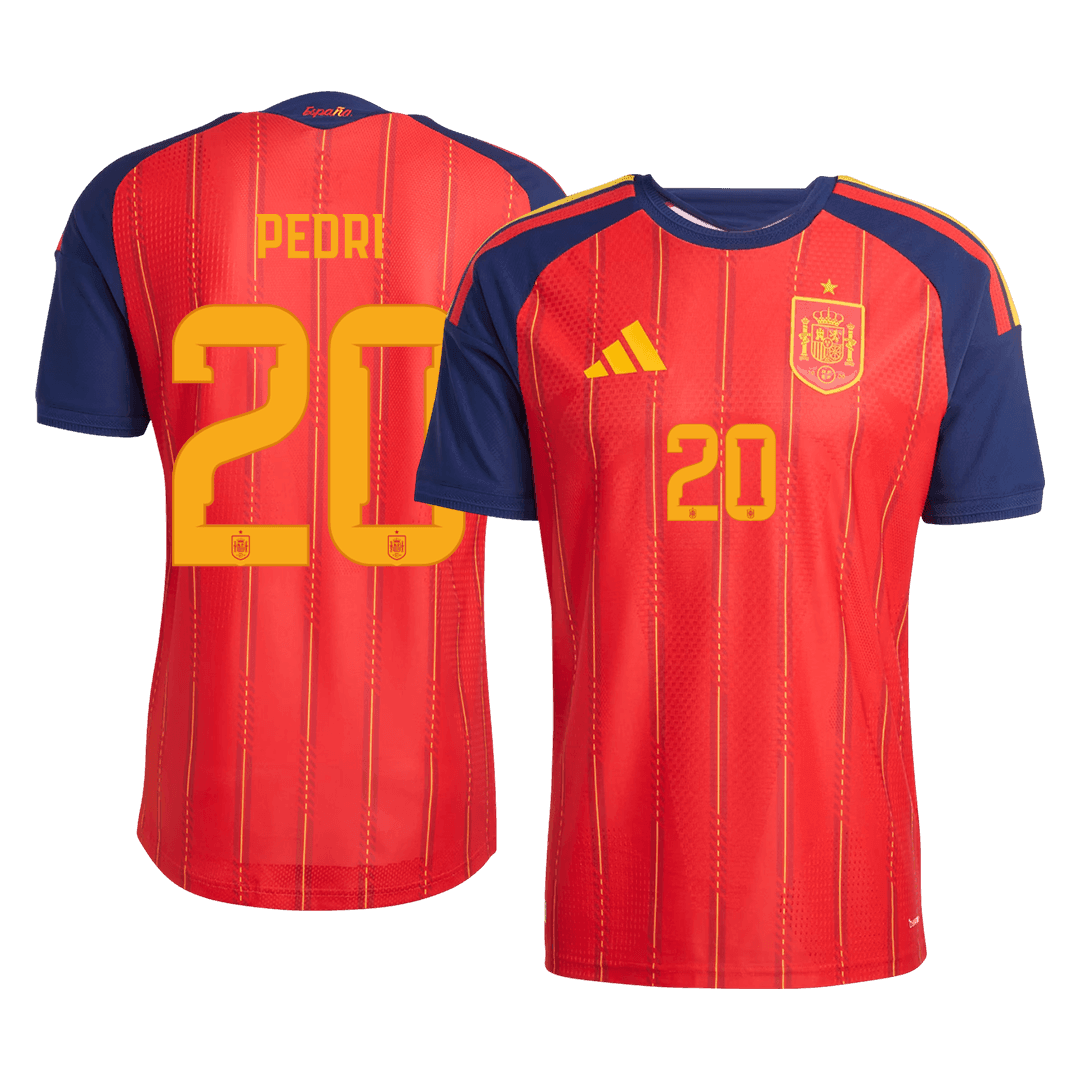 Spain Heimtrikot 2026 Spieler-Version PEDRI #20