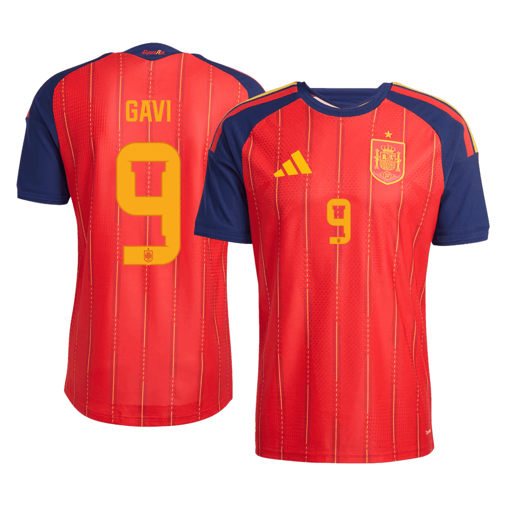 Spain Heimtrikot 2026 Spieler-Version GAVI	 #9