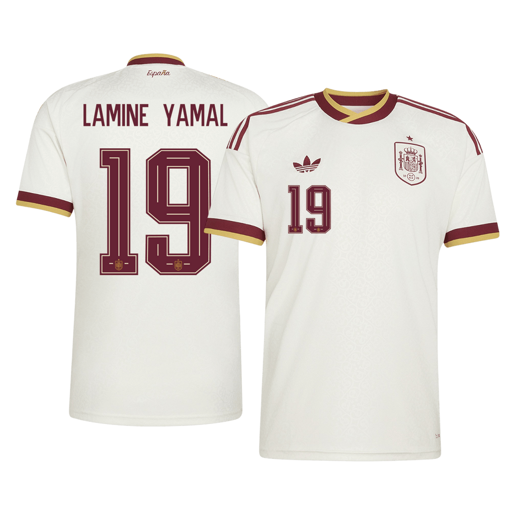 Spain Auswärtstrikot 2026 Fan-Version LAMINE YAMAL #19