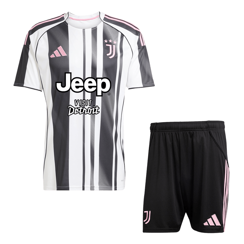 Juventus Herren Heimtrikot Fan Version 2-teilig 2025/26