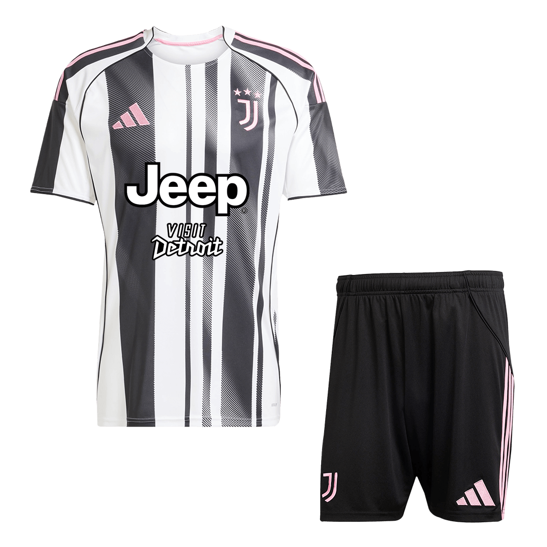 Juventus Herren Heimtrikot Fan Version 2-teilig 2025/26