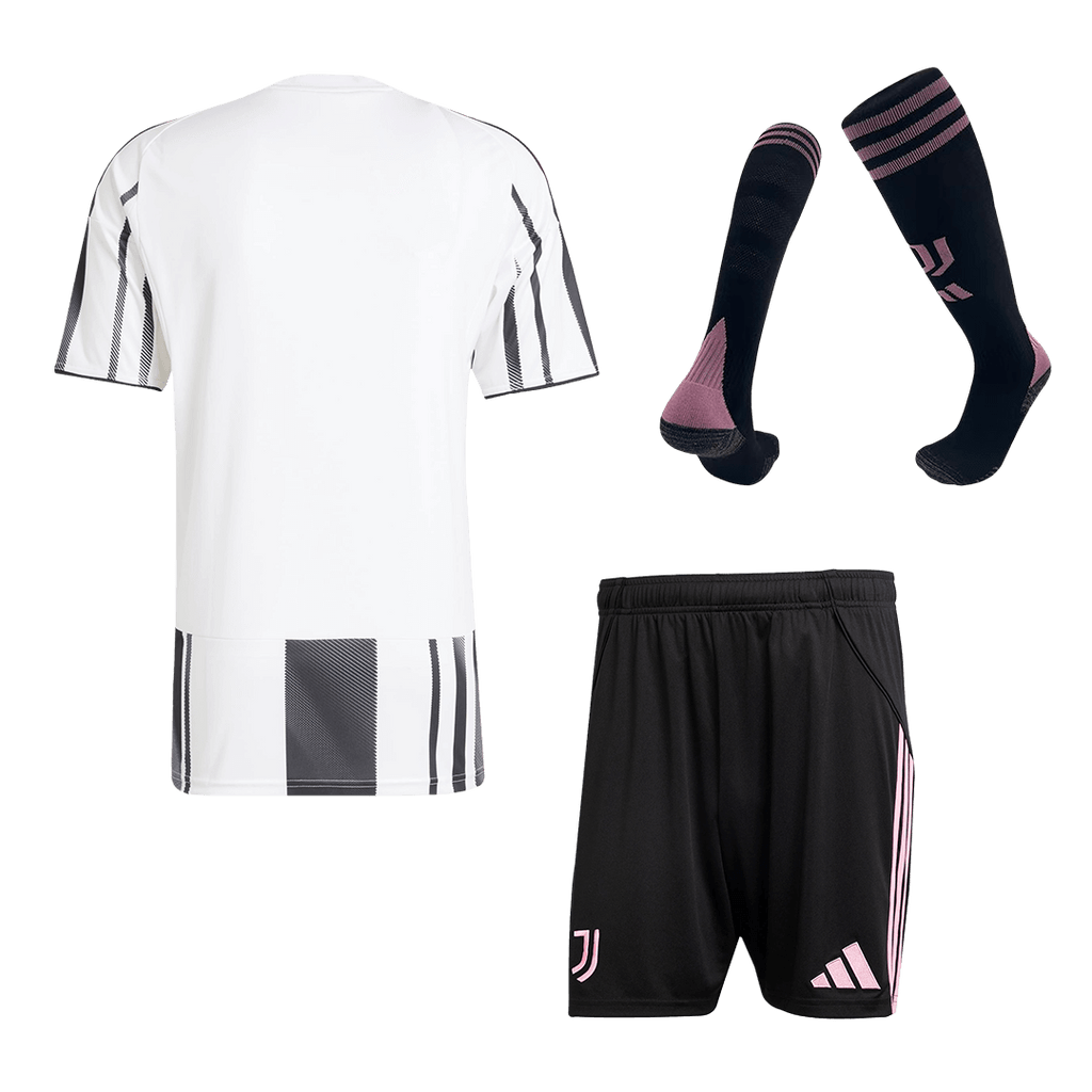 Juventus Herren Heimtrikot Fan Version 3-teilig 2025/26