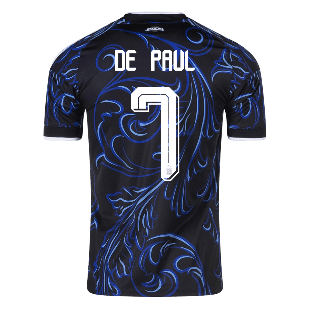 Argentinien Auswärtstrikot 2026 Fan-Version DE PAUL #7