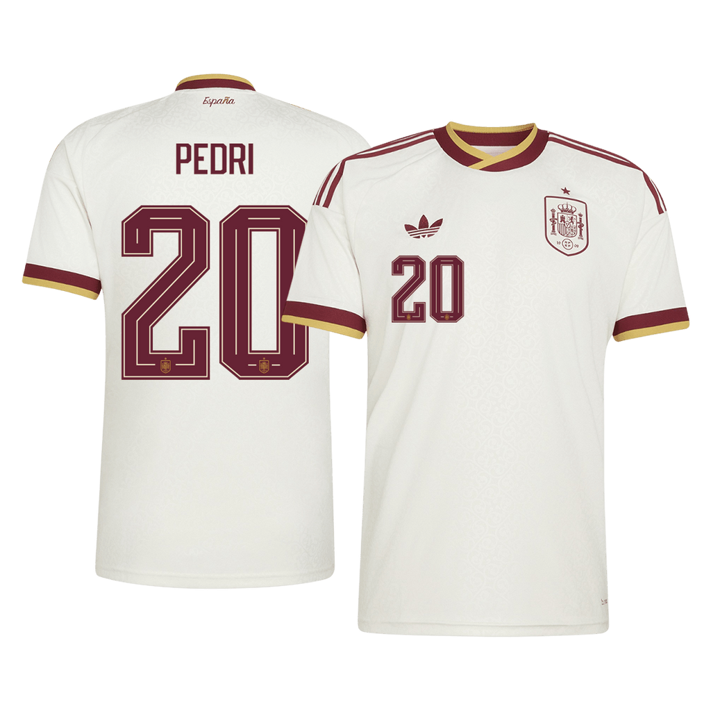 Spain Auswärtstrikot 2026 Fan-Version PEDRI #20