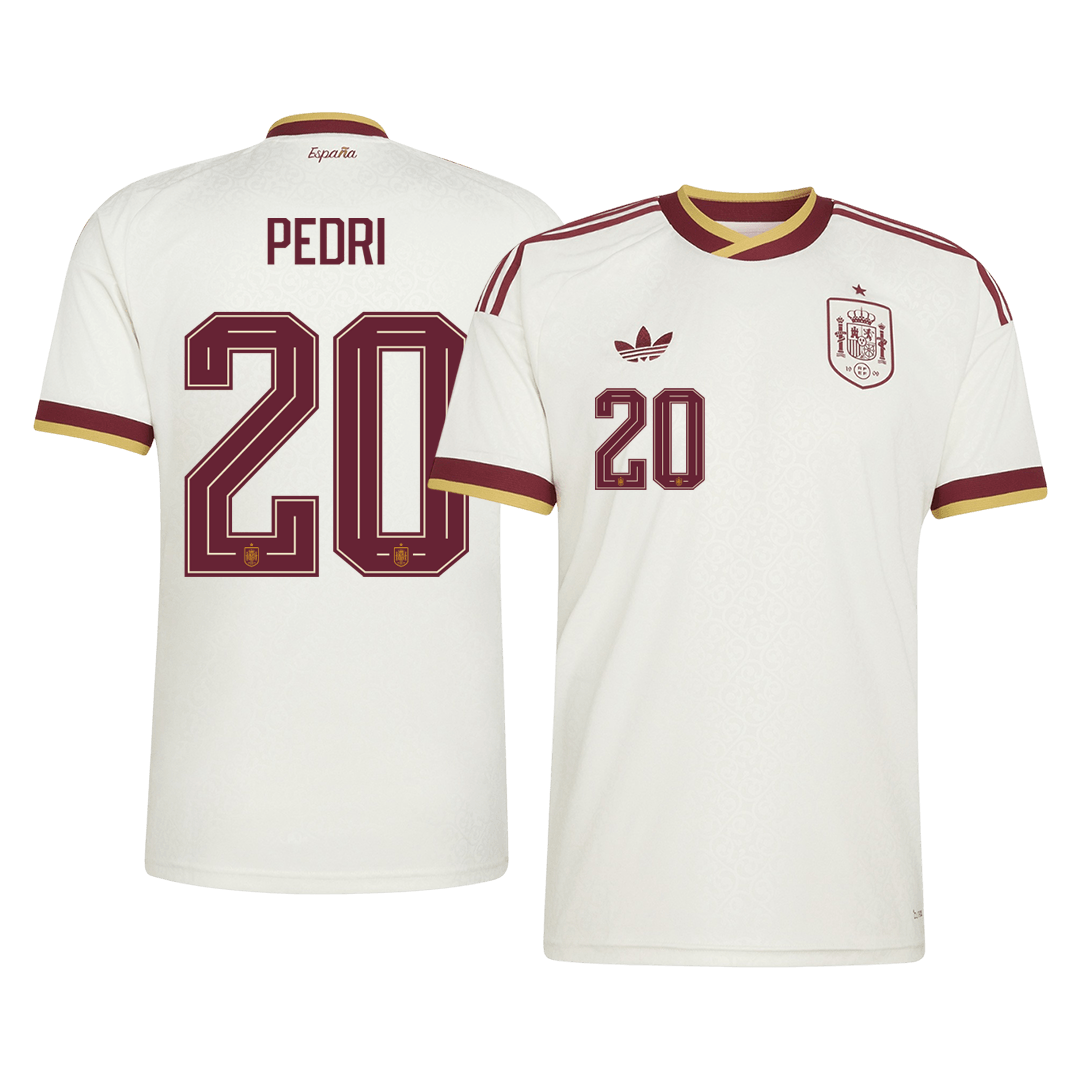 Spain Auswärtstrikot 2026 Fan-Version PEDRI #20
