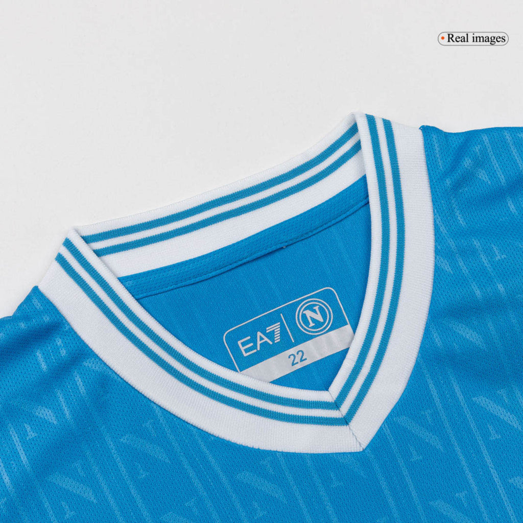 Napoli Kinder Heimtrikot 2-teilig Set 2025/26