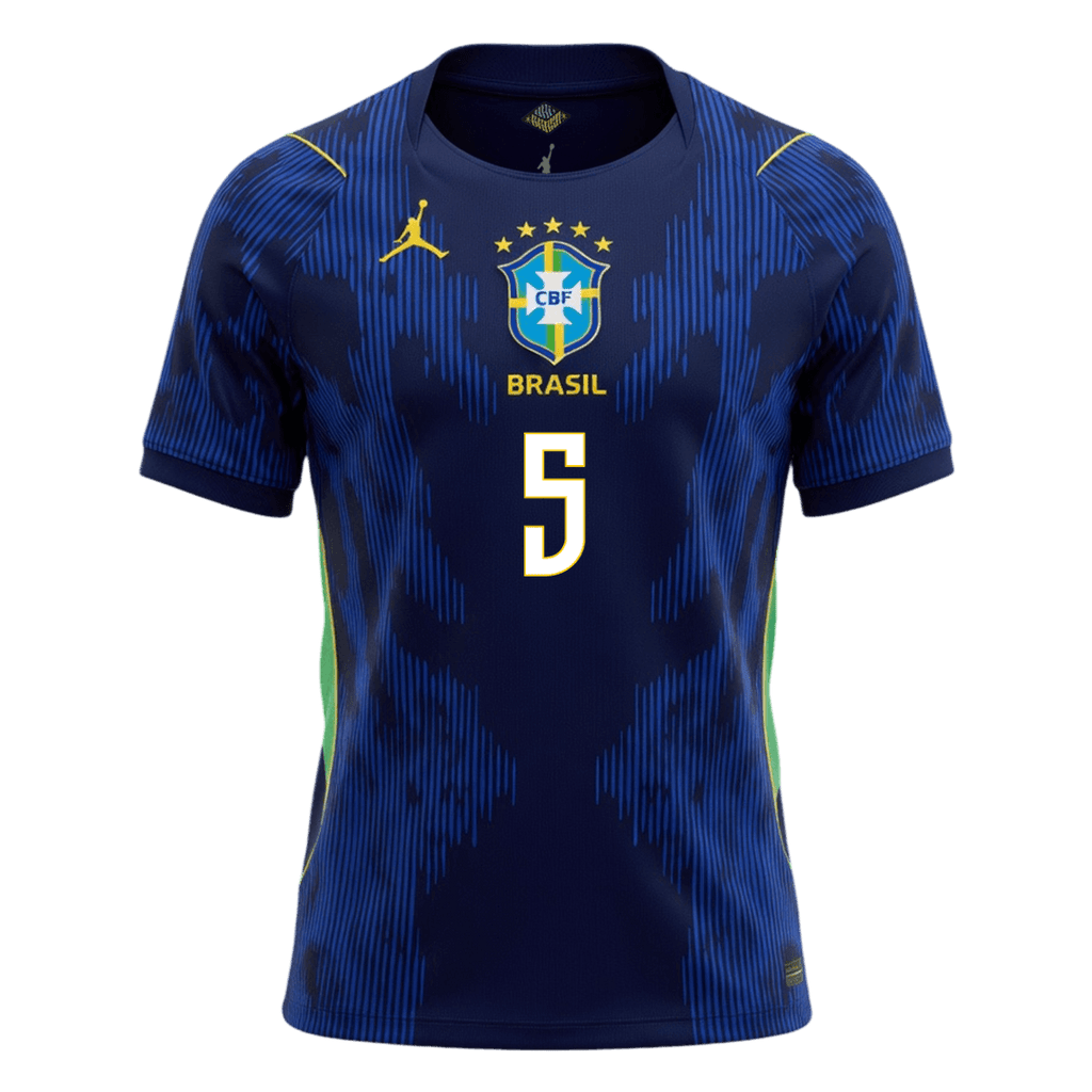 Brazil Auswärtstrikot 2026 Fan-Version CASEMIRO #5
