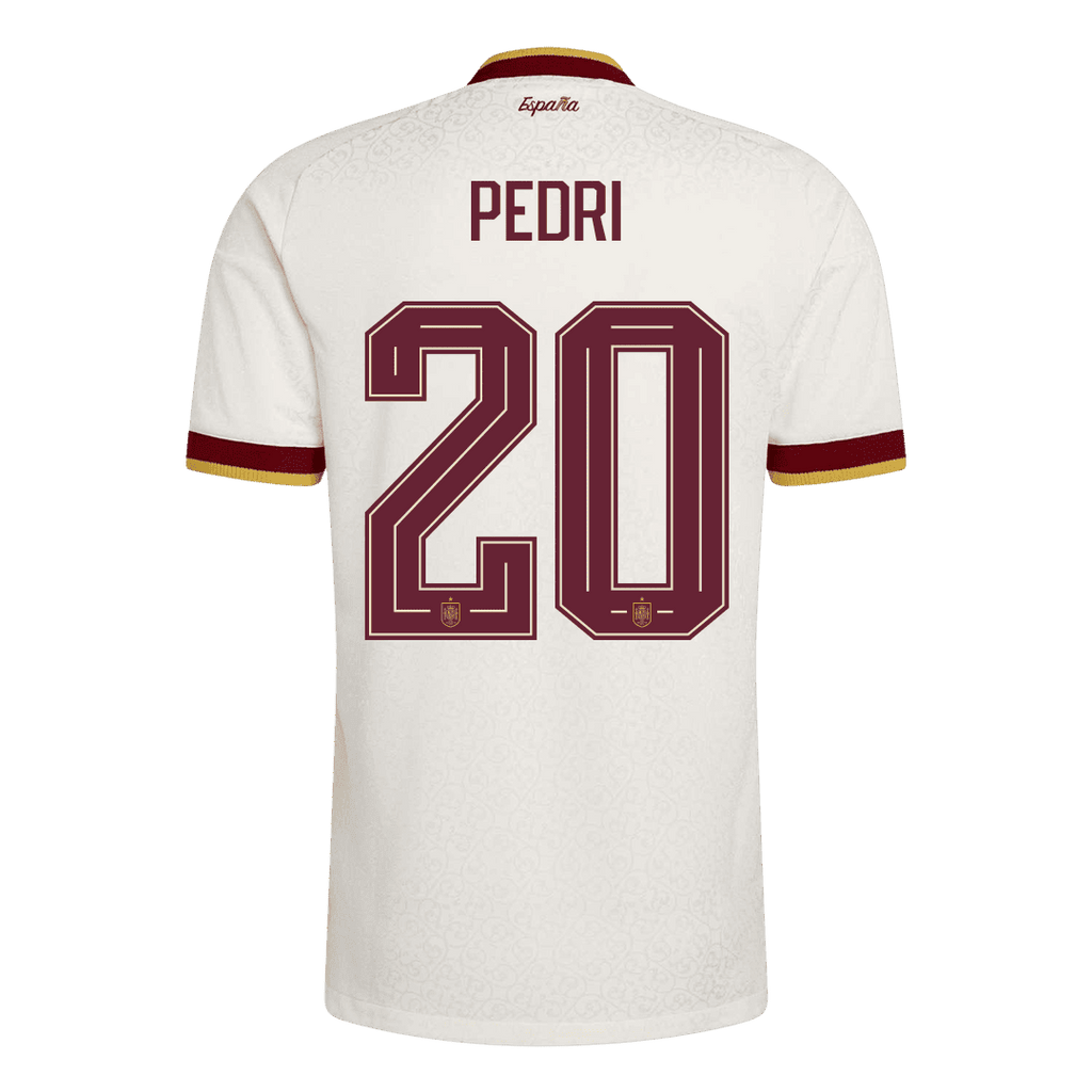 Spain Auswärtstrikot 2026 Spieler-Version PEDRI #20