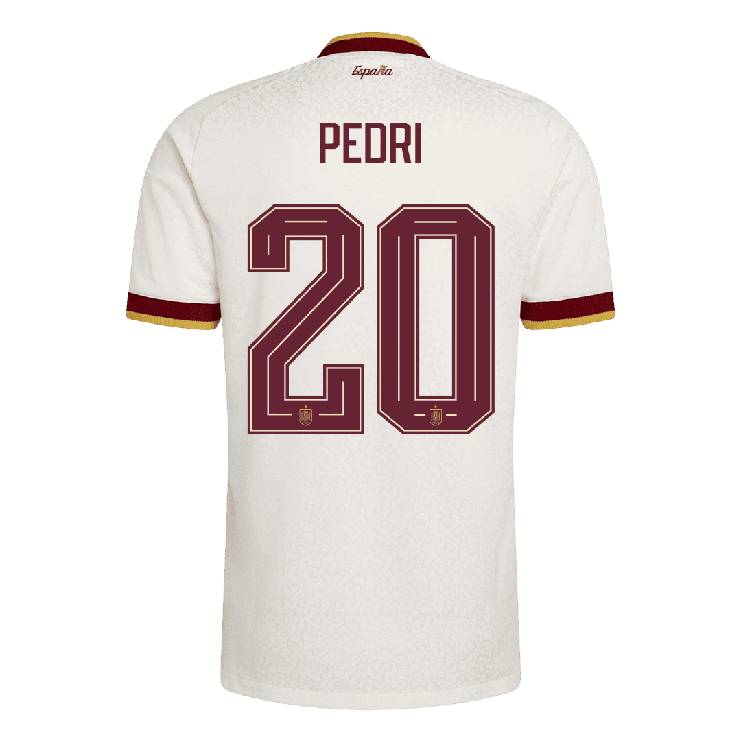 Spain Auswärtstrikot 2026 Spieler-Version PEDRI #20