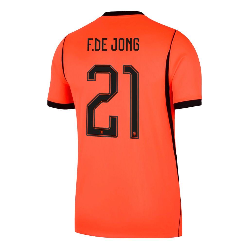 Netherlands Heimtrikot 2026 Fan-Version F.DE JONG #21