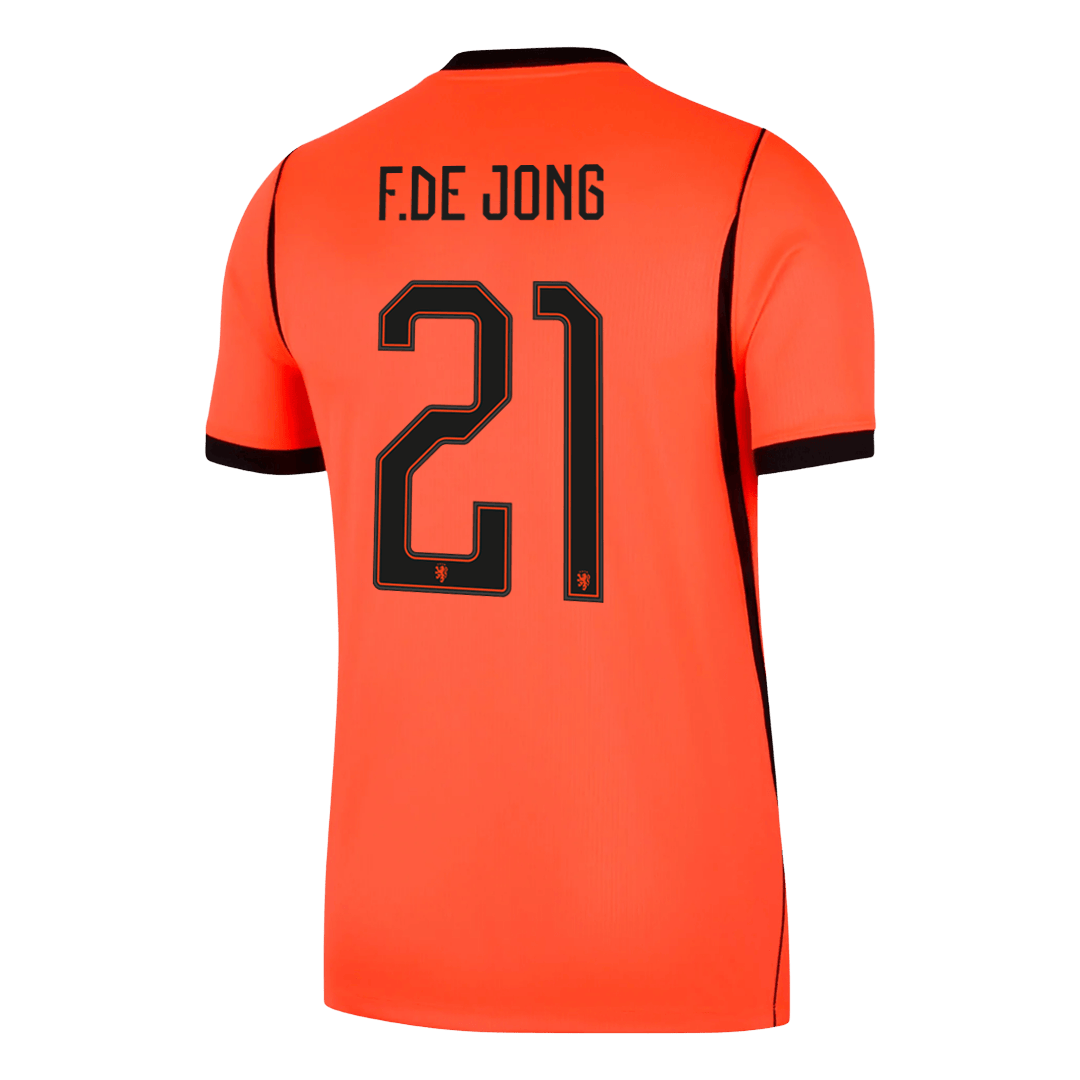Netherlands Heimtrikot 2026 Fan-Version F.DE JONG #21