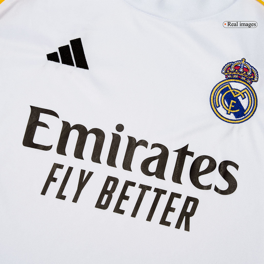 Real Madrid Heimtrikot Langarm 2025/26 Fan-Version