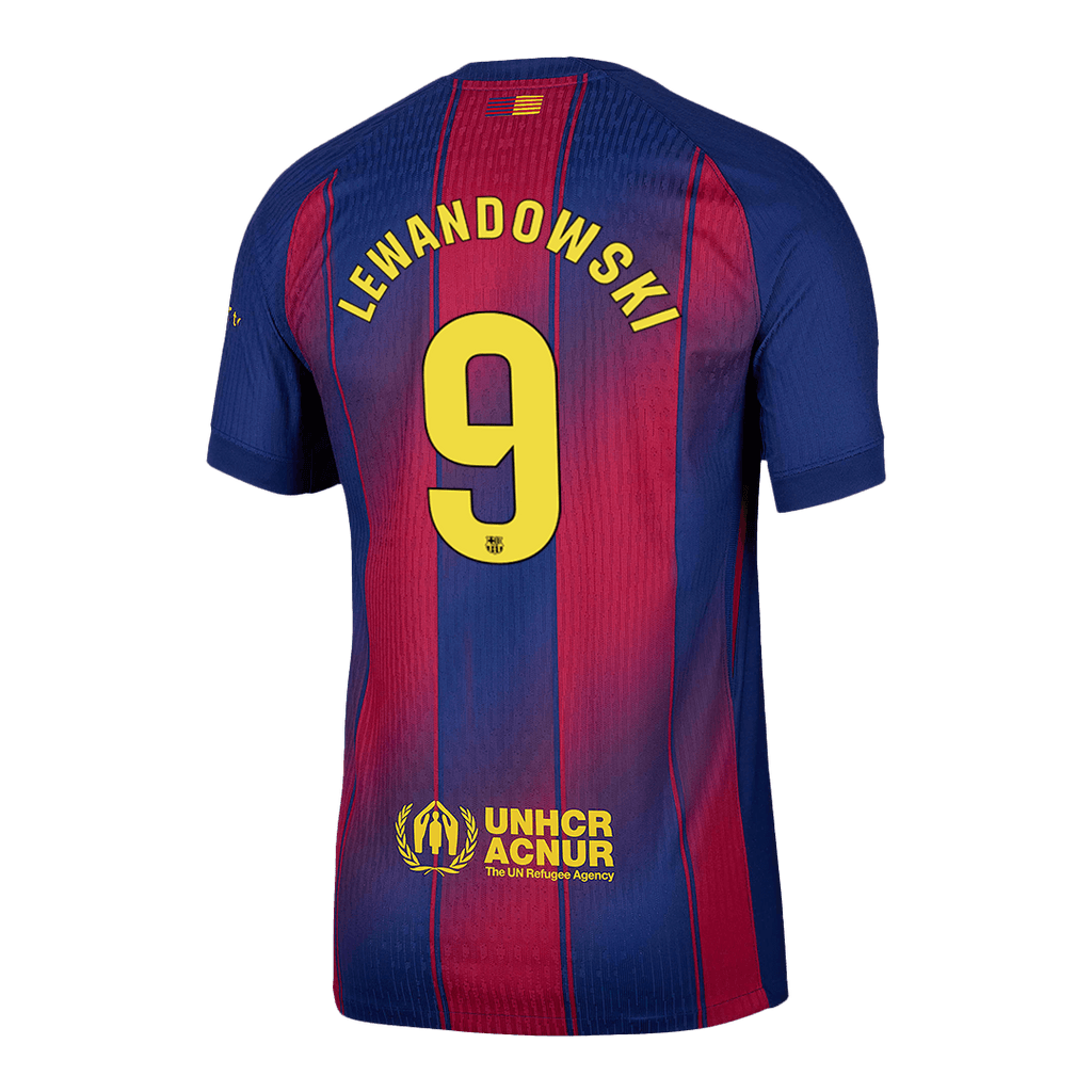 Barcelona Heimtrikot 2025/26 Spieler-Version LEWANDOWSKI #9