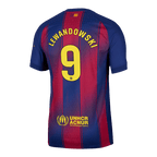 Barcelona Heimtrikot 2025/26 Spieler-Version LEWANDOWSKI #9