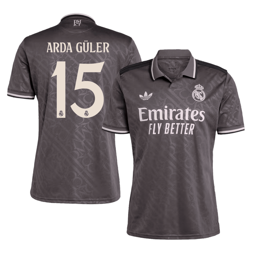 Real Madrid Ausweichtrikot 2024/25 Fan-Version ARDA GÜLER #15
